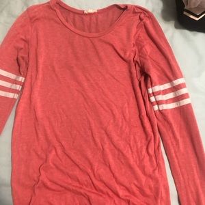 pink long sleeve